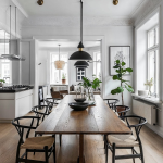 inspirasi desain interior ruang makan dengan tanaman indoor - interiormu